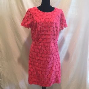 REDUCED! Talbots Women’s Pink Lace Dress